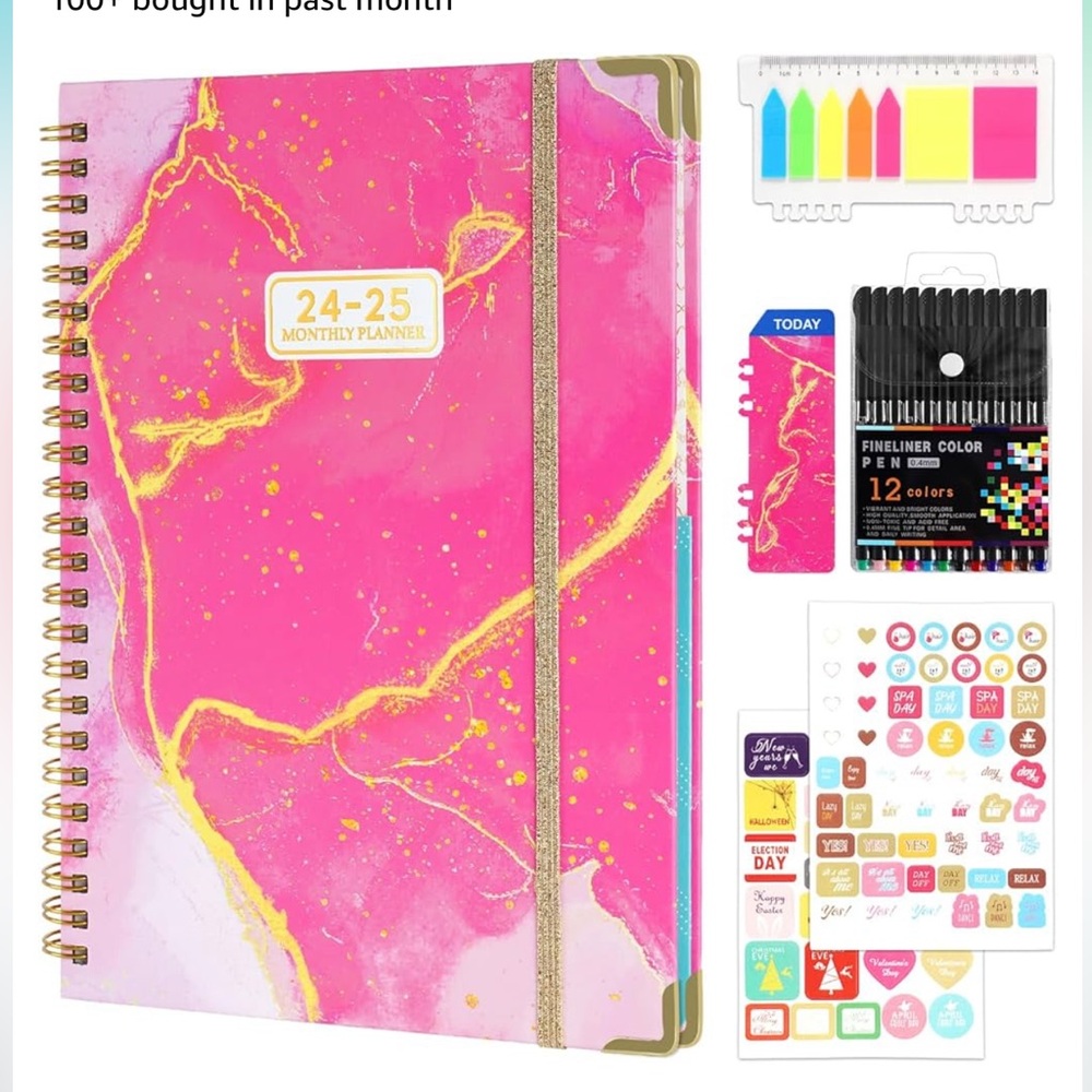 2024-2025 Monthly Planner,